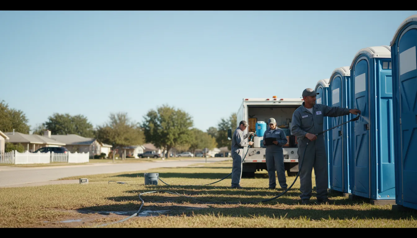 Long-Term Portable Toilet Rental in Hazelton, ND near me